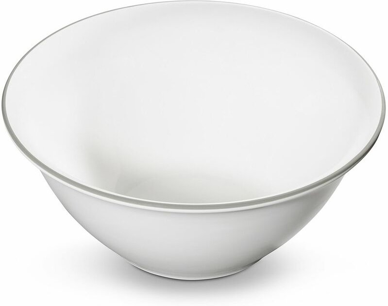 Gmundner Keramik - Grauer Rand, Salatschüssel (ø 33cm)