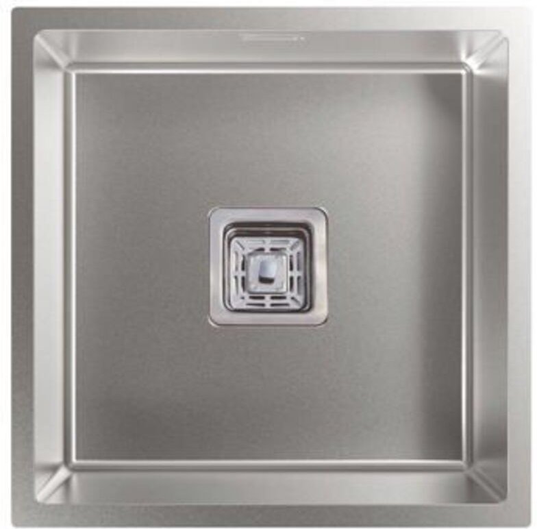 Küchenspüle - CATA - 02624016 - Edelstahl AISI 304 - 1 Becken - 50 cm einbaubar