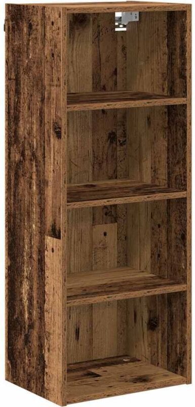 Hängeschrank Riga Altholz 40 x 29,5 x 100 cm Holzwerkstoff vidaXL