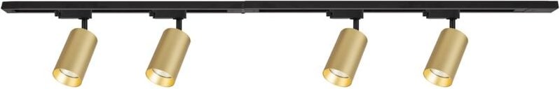 Rohrschienenset Gold 4xGU10 1,5m