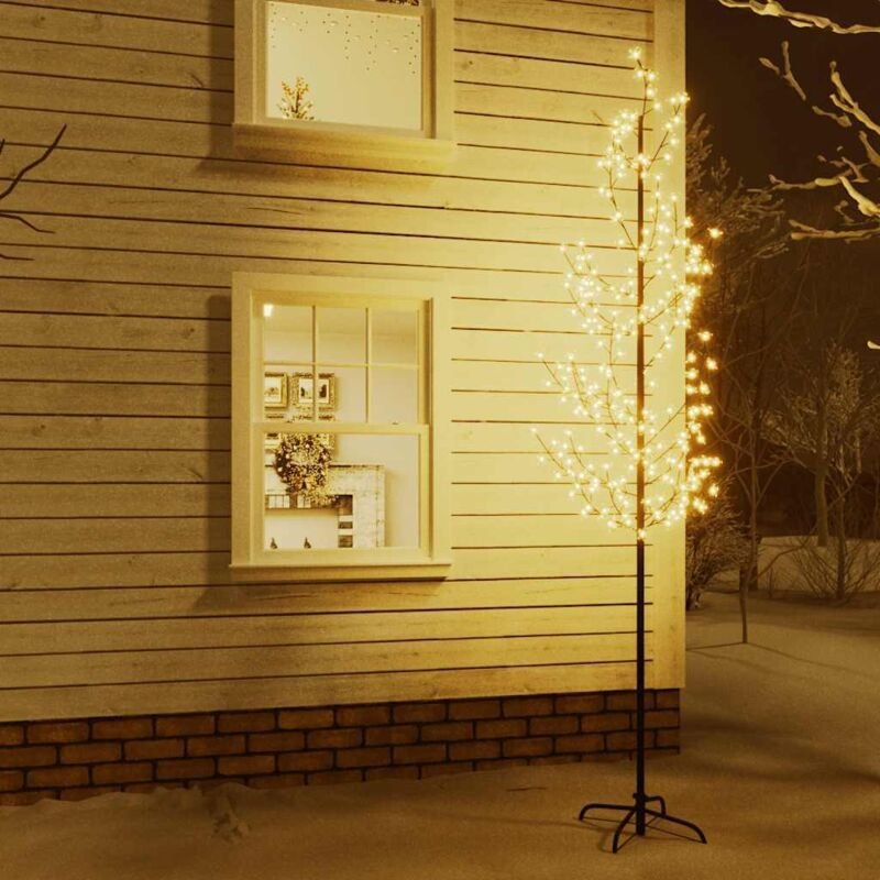 Thumbnail - Vidaxl - LED-Baum mit Kirschblüten Warmweiß 368 LEDs 300 cm