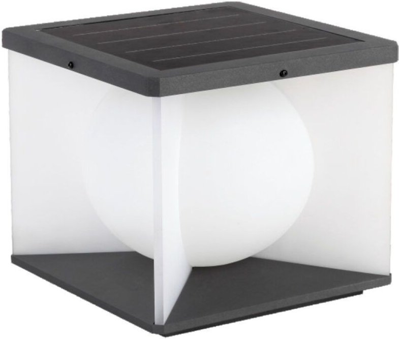 V-tac - 8W led Gartenlampe, Panel und Fernbedienung 305mm Warmweiß IP65