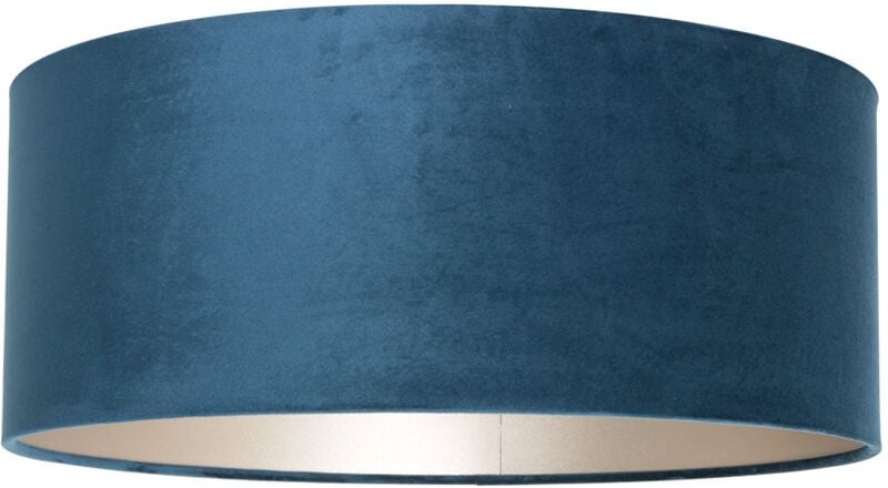 Steinhauer - lampenschirm - Shade - blau - veloursstoff - ø 50cm