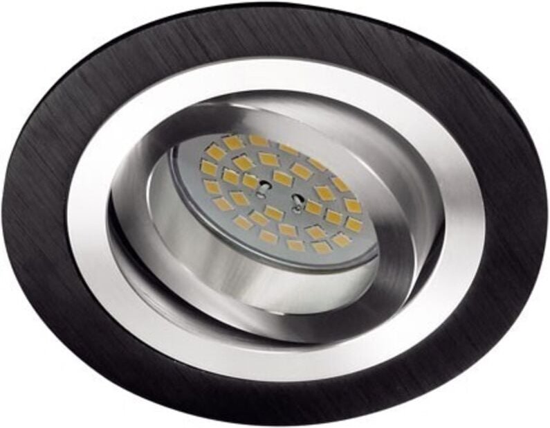 Helium versenkter Ring rund schwarz CRISTALRECORD 01-010-00-115