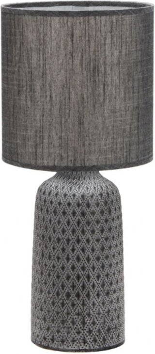 Tilapia Tischleuchte 1xe27 grau 45x20x20x20 cm