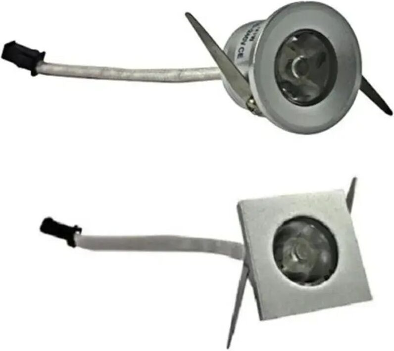 Trade Shop Traesio - Trade Shop - led Einbaustrahler für Sternenhimmel Sternentreppe Kaltes warmes Licht - Rund