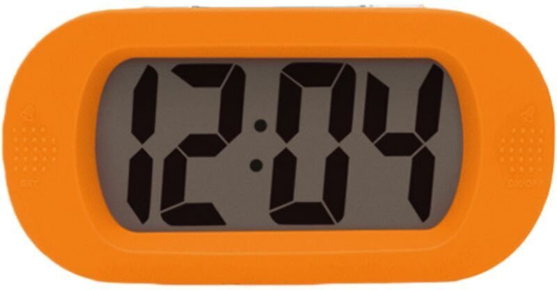 Vtizikl Réveil numérique pour enfants avec fonction snooze et veilleuse - Grand écran LCD - Boîtier en silicone antichoc...