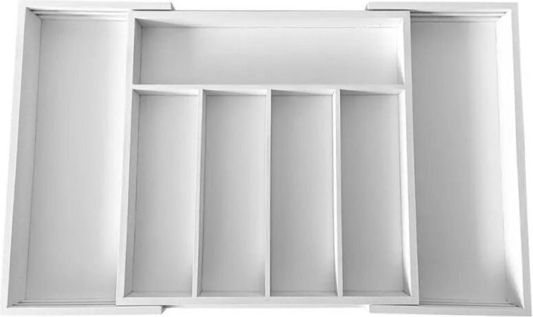 BAMBUSEINSATZ FÜR SCHUBLADEN KINGHOFF KH-1746 weiß