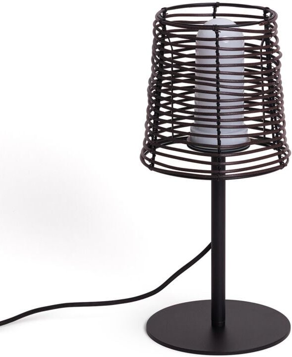 Tischlampe für den Aussenbereich Asha Braun