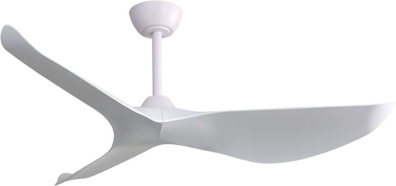 52-Zoll-Deckenventilator für den Innenbereich mit Fernbedienung, 6 Geschwindigkeiten, 3 ABS-Flügel, leiser Gleichstrommo...