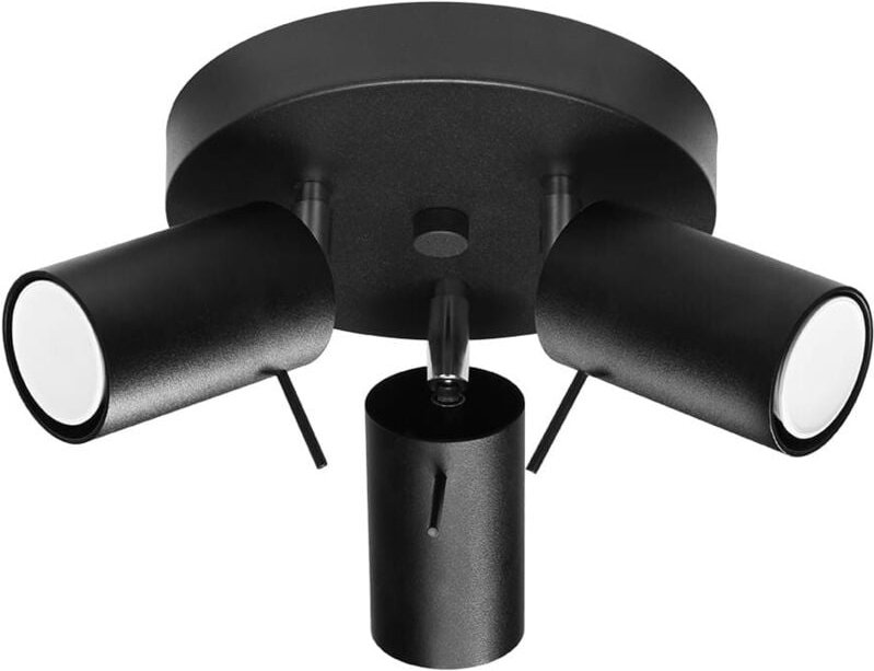 RING 3P Deckenleuchte schwarz Sollux Lighting Modell SL.1016