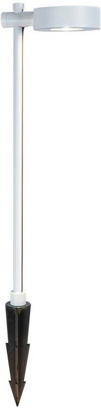 6W led Gartenlampe mit doppeltem Erdspieß, Weiß, 102cm hoch, Warmweiß, IP65 - V-tac