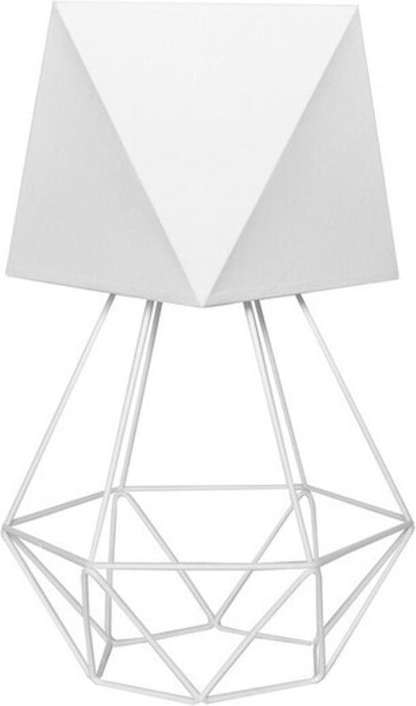 Karo+adamant Tischlampe Weiß 35cm - Helam