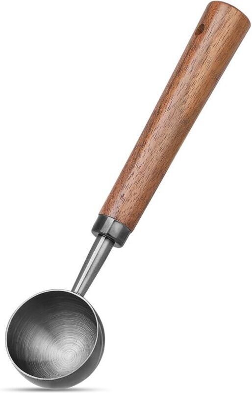 Messlöffel aus Edelstahl mit 10 g Fassungsvermögen, Küchenlöffel für Kaffee, Tee, Kaffeebohnen, Eisportionierer, Griff a...