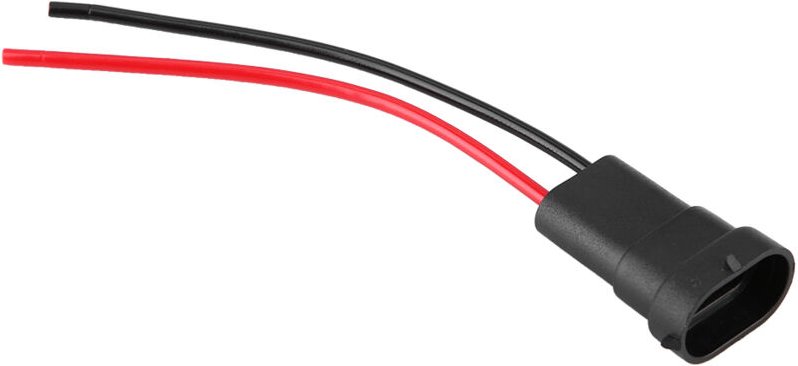 Scheinwerfer-Kabelbaumstecker, Nebelscheinwerfer-Kabelbaumstecker 2-poliger Stecker als Ersatz für H11/H9/H8/NOK9108/880...