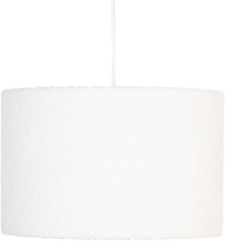 Atmosphera - Hängeleuchte bouclette Tina Weiß D37cm créateur d'intérieur