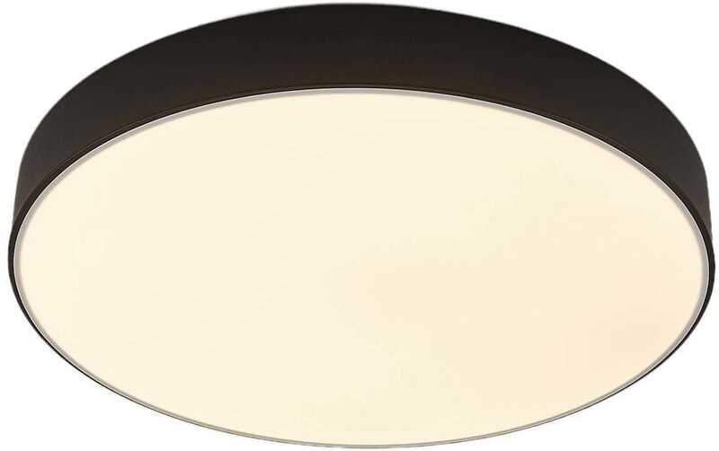 Simera LED-Deckenlampe 50cm, schwarz - Lindby