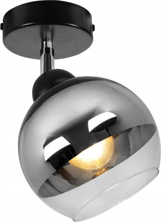 Elegante Chromglas-Led-Deckenleuchte