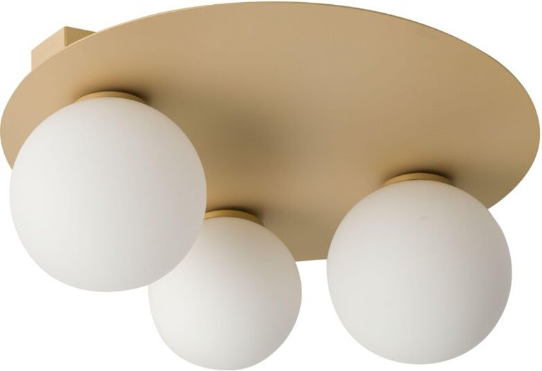 Sigma ARGON Deckenleuchte Gold und Weiß 40 cm