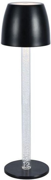 Thumbnail - V-TAC VT-7576 Wiederaufladbare LED-Tischleuchte 3W Schwarz und Transparent Touch Dimmbar 3000K - 23094