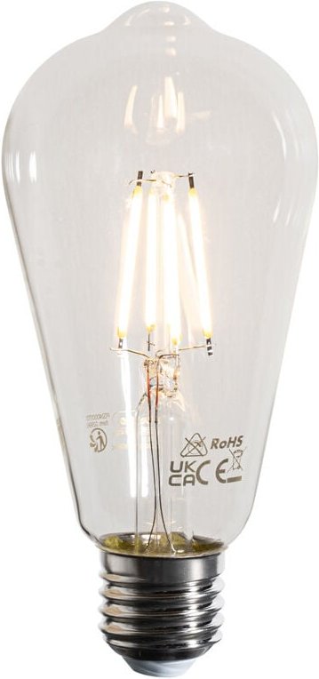 E27 led Filament Glühbirnen ST64 Klar 4W 470 lm 2700K