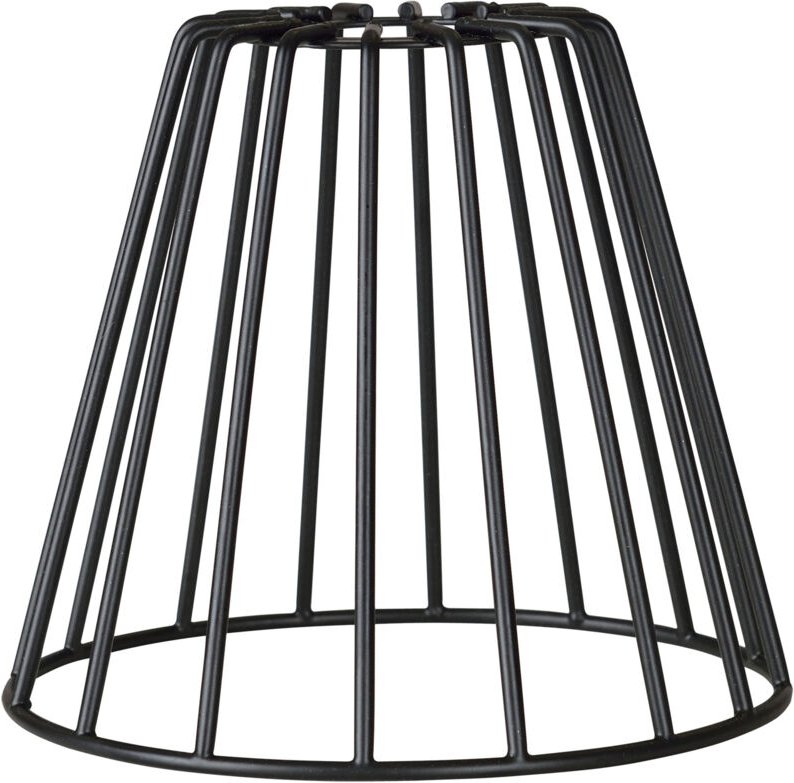 E27 Metall Lampenschirm Weiß Schwarz für Loft Drahtlampen