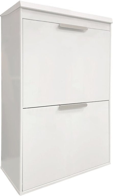 ARREGUI Ecoclas Plus Recycling Abfalleimer / Mülleimer aus Stahl mit Aufbewahrungsbox mit Deckel, Mülltrennsystem mit en...