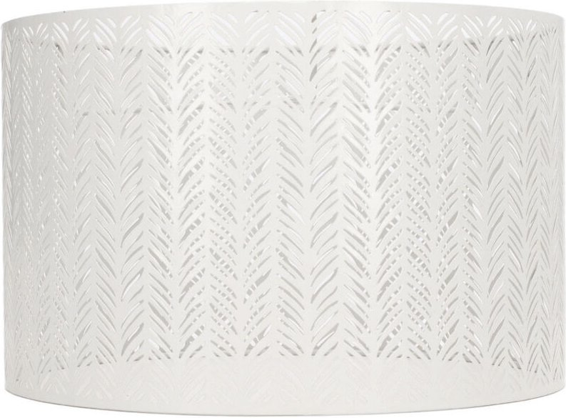 Eosnow Trommellampenschatten E27 E14 Clip -Feuerblatt Form hohl aus Metall Dekorative Lampenschattenabdeckung für Tischw...