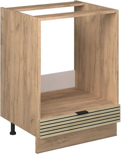 Vicco - Herdumbauschrank Fame-Line, Eiche Paneel, 60 cm ohne Arbeitsplatte