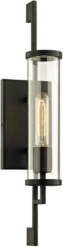 Park Slope 1 Lichtwand Schmiedeeisen, Glas, IP44