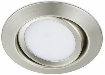 Iperbriko - Einbaustrahler Led 5w verstellbar Ø8 cm Rila Nickel Trio Lighting