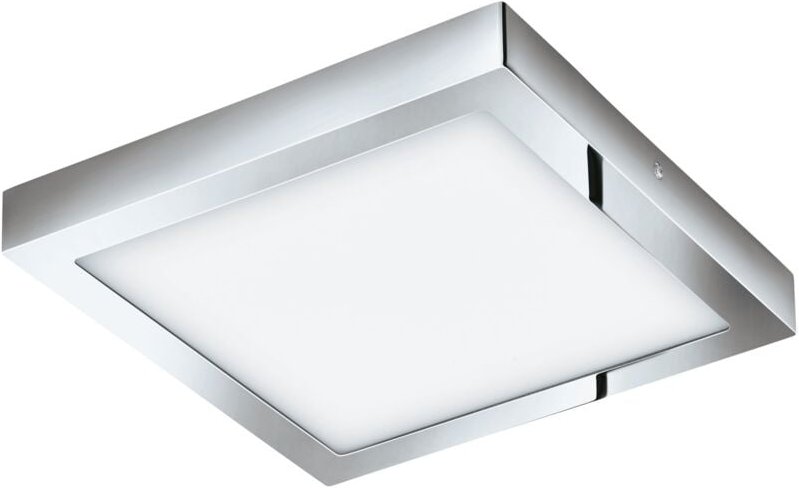 Eglo - connect led Deckenleuchte Fueva-C, Smart Home Deckenlampe, Material: Metallguss, Kunststoff, Farbe: Chrom, l: 30x...