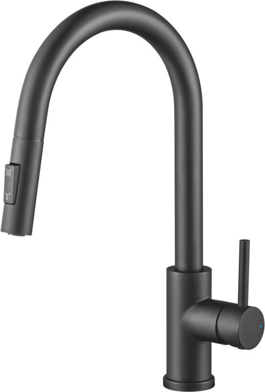 Thumbnail - Küchenarmatur Wasserhahn Küche mit ausziehbar Brause, 360° Drehbar Spültischarmatur Küche, Wasserhahn für Küchenspüle, S...