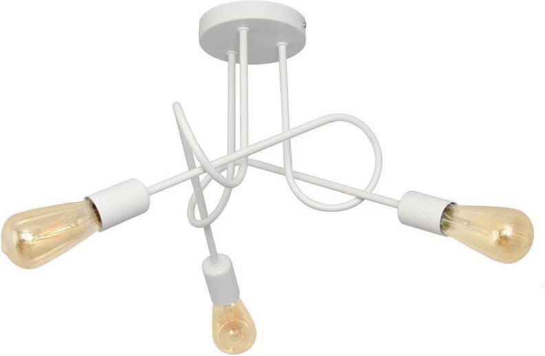 Helam - oxford Halbbündige Deckenleuchte mit mehreren Armen Weiß 50cm