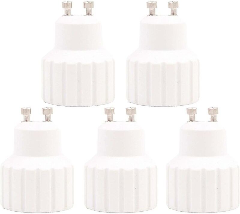 Ulisem GU10 auf GU10 Lampensockel-Adapter, Lampensockel-Adapter, Sockel-Adapter für LED-Halogenlampen