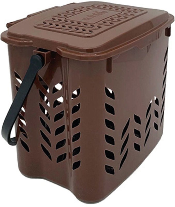 Set mit 25 durchbrochenen Komposteimern für die Küche – 7 Liter - C080057/25