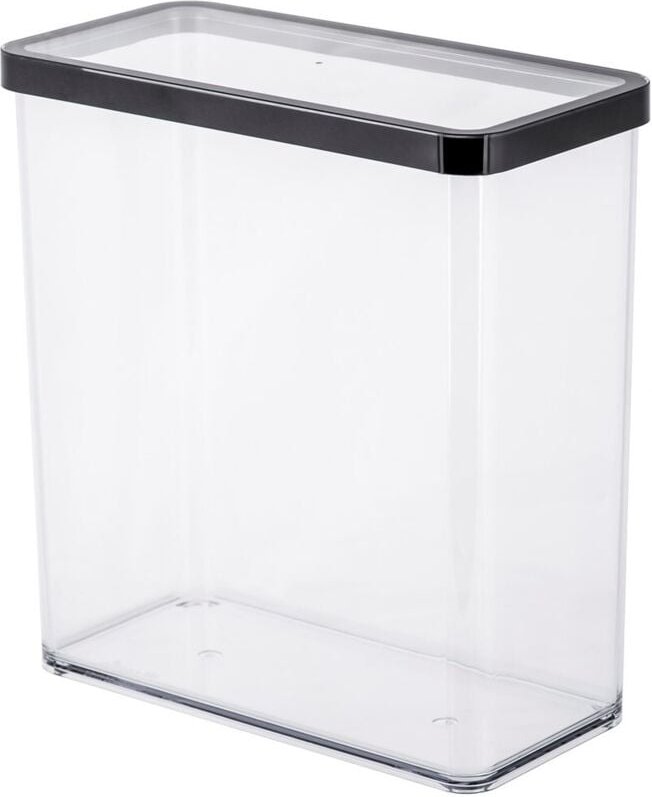 Rotho Loft - Rechteckige Dose mit Deckel und Dichtung, lebensmittelecht, Vorratsdose, Küchenutensilien, Organizer, Kunst...