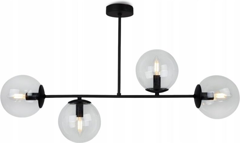 Moderne Hängelampe Glaskugeln Led Kronleuchter