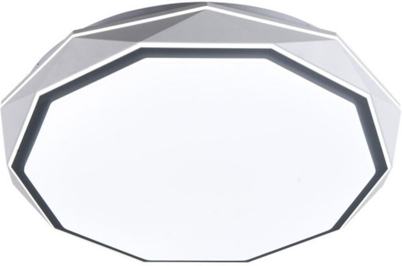 Red.odiel grau deckenleuchte 120w 3000-4000-6000k 7x50x50 cm 10200lm w / fernbedienung