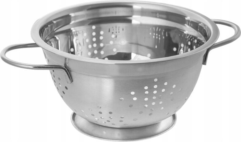 Nudelsieb aus Edelstahl, Durchschlag, Seiher, Sieb, 20 cm - Kadax