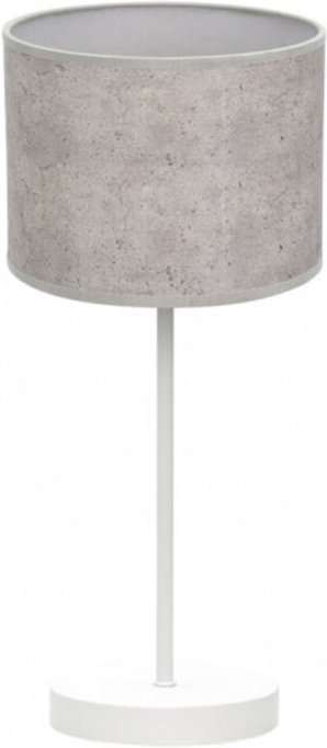 Fabrilamp - Jerte Tischleuchte 1xe14 Weiß/Zement Grau 42x17x17 Cm brand