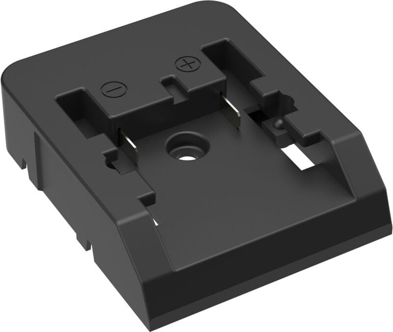 ANSMANN Adapterplatte für Metabo Akku, USB Adapter für Ansmann Baustrahler