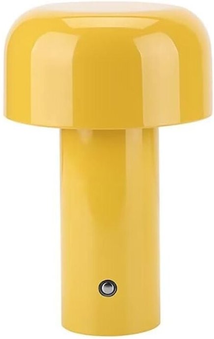 Pilz-Tischlampe, kabellose Tischlampen, wiederaufladbare LED-Schreibtischlampe, 3 Helligkeitsstufen, dimmbare Touch-Schr...