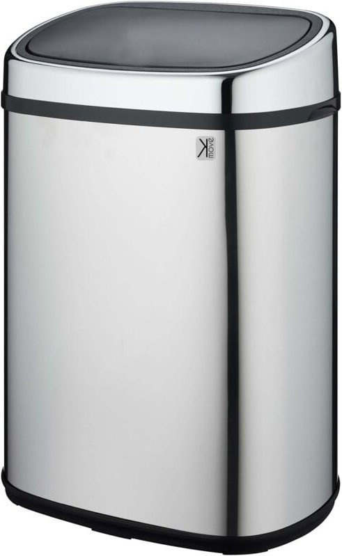 48l edelstahl mülleimer - Kitchen Move - bat-48ls09-b ss