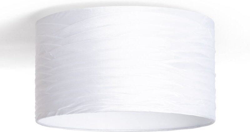 Deckenleuchte Stoff Marissa Weiß