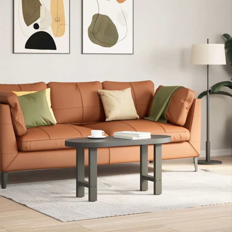 Maison Exclusive - Couchtischbeine Anthrazit 2 Stk. 28x(42-43) cm