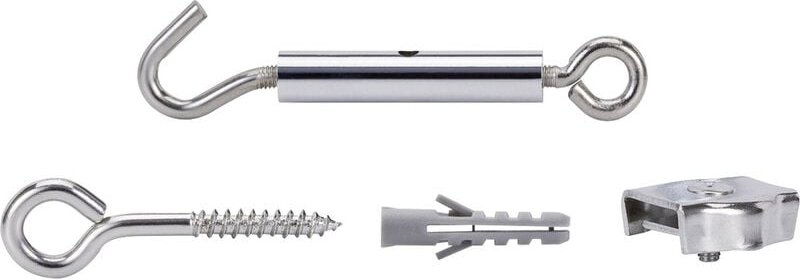 Paulmann - 17803 Niedervolt-Seilsystem-Komponente Spann-Montageset Chrom