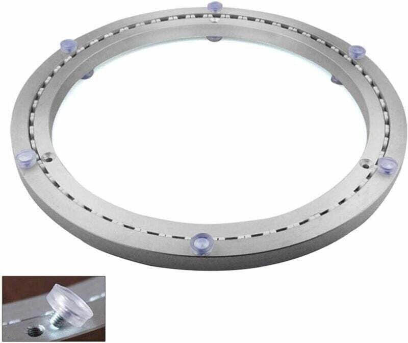 Metall-Drehtellerlager, XU, runder Drehsockel, 360° drehbar, einreihige Kugellager, Hochleistungsausführung, ø45 cm - KZ...