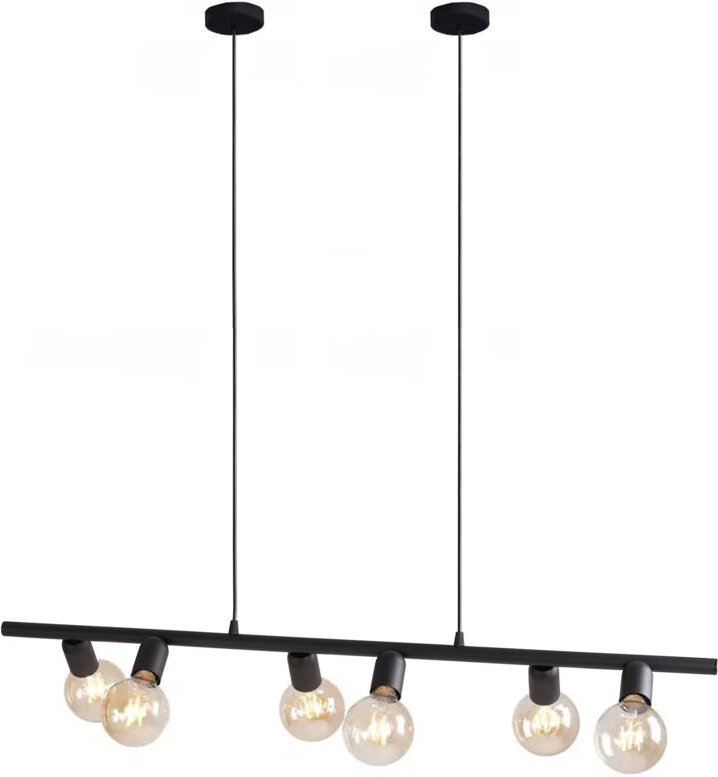 Deckenleuchte Kronleuchter hängend Wohnzimmer Küche schwarz Zimmer Loft modern