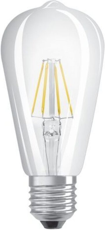 OSRAM LED STAR LEDISON 60 BOX Warmweiß Filament Klar E27 Glühlampe, 434400